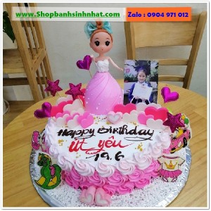 Bánh Sinh Nhật Công Chúa - BQ452